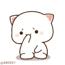 Video sticker 🥺 Peach ❤️ Goma 『@stickers_gifs_store』's ani-pack by @KazutoSuperb