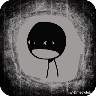 Телеграм стикер 😑 Garabatos 2