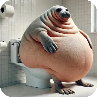 Video sticker 🚽 хрю хрю