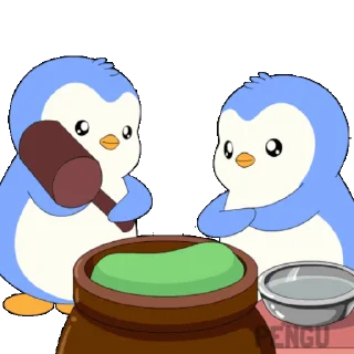 Video sticker 🔨 Bullish @PudgyPenguins