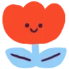 Sticker 🌷 цветочки @elezadraws