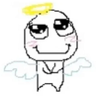 Telegram sticker 😇 бибиубубу