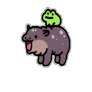 Video sticker 🦛 박바티콘