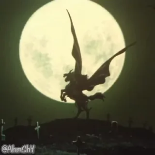 Video sticker 🐎 - ᗷY @ahMshY 𓉮 . Vampire Hunter D