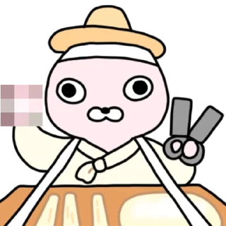 Video sticker 👍 @KakaoEmoji 조선시대 말티즈 강사장 2