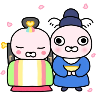 Video sticker 👍 @KakaoEmoji 조선시대 말티즈 강사장 2