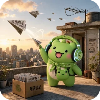 Video sticker 😁 Frog Daily