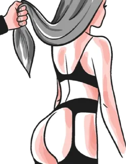 Telegram sticker ❤️ 18+