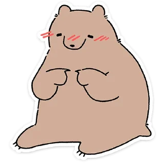 Video sticker 🐻 Мишич от @TgSticker