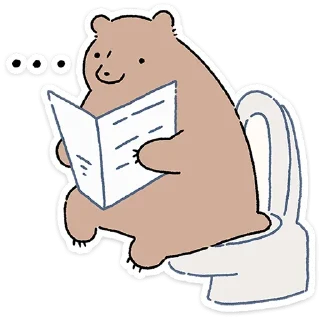 Sticker 🐻 Мишич от @TgSticker