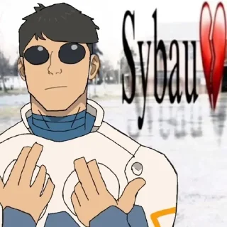 Telegram sticker 🌟 Sybau-Syfm-stfu @kosnaneartin