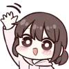 Sticker 💬 귀염둥이 지은이! By @KakaoEmoticon