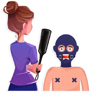 Telegram sticker 👊 Mistress BDSM @MistressEliz