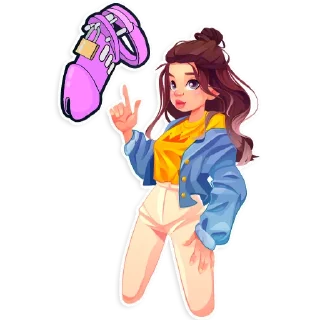 Telegram sticker ☝️ Mistress BDSM @MistressEliz