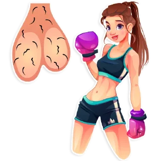 Telegram sticker 🥊 Mistress BDSM @MistressEliz