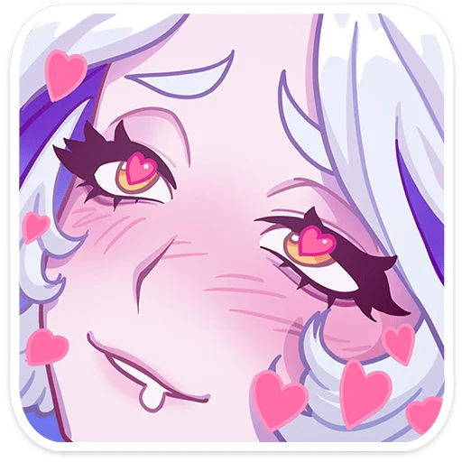 Telegram sticker 😍 Гелия от @TgSticker
