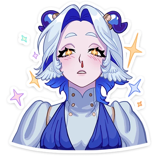 Telegram sticker 🤩 Гелия от @TgSticker