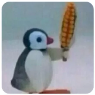 Telegram sticker 🐧 핑구콘