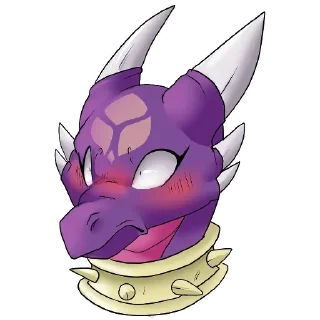 Telegram sticker 😳 Spyro and Cynder meme