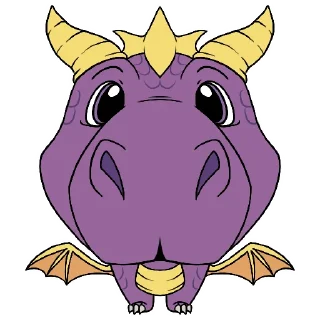Video sticker 👁️ Spyro and Cynder meme