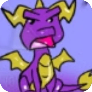 Video sticker 😠 Spyro and Cynder meme
