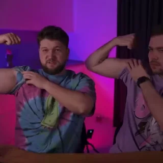 Video sticker 💪 Хабибулька и Женёк видео :: @fStikBot