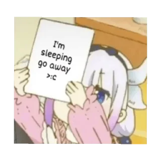 Telegram stiker ✳️ anime reaction @StickersCloud