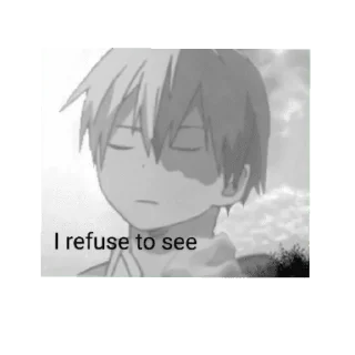 Telegram stiker ✳️ anime reaction @StickersCloud