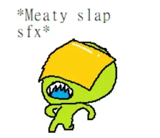 Sticker 🧀 little alien