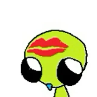 Telegram sticker 💋 little alien