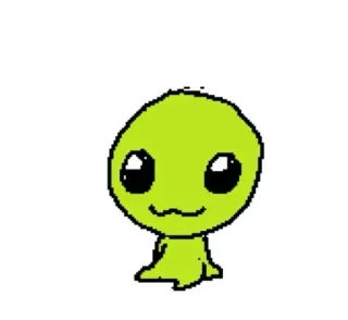 Video sticker 😇 little alien