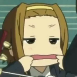 Телеграм стикер 😊 K-On