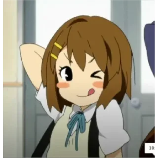 Телеграм стикер 😊 K-On