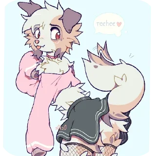 Telegram stiker 📖 Фурьки @FurriStik <--больше фурри стикеров тут