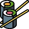 Sticker 🍣 Food @CenterOfPacks
