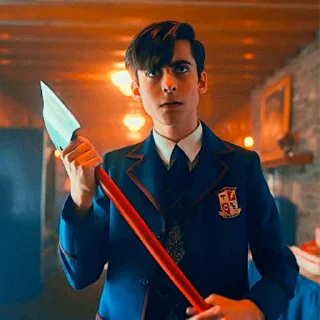 Video sticker 😐 The Umbrella Academy ¦ @figurinhasWa