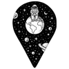 Sticker 🤩 cosmonaut ➜ @OrderEmoji
