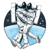Video sticker 🤩 cosmonaut ➜ @Ord...