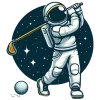 Sticker 🤩 cosmonaut ➜ @OrderEmoji