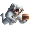Sticker 🤩 cosmonaut ➜ @OrderEmoji