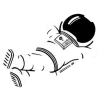 Sticker 🤩 cosmonaut ➜ @OrderEmoji