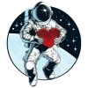 Video sticker 🤩 cosmonaut ➜ @Ord...