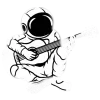 Sticker 🤩 cosmonaut ➜ @OrderEmoji