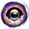 Sticker 🤩 cosmonaut ➜ @OrderEmoji