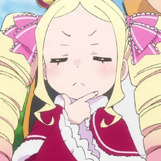 Video sticker 🤔 @HD_Stickers Re:ゼロから始める異世界生活 3rd season