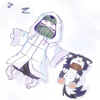 Telegram sticker 😴 Simo Hayha