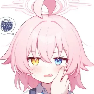 Video sticker 😒 Hoshino - BlueArchive