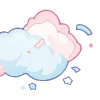 Sticker ☁️ нежные @cute_enot_art