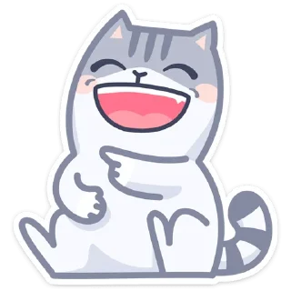 Video sticker 😀 Серый Персик :: @stickroom