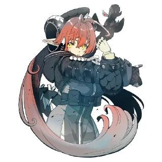 Telegram sticker 👊 Orphie Magnusson & Magus @stickersMH